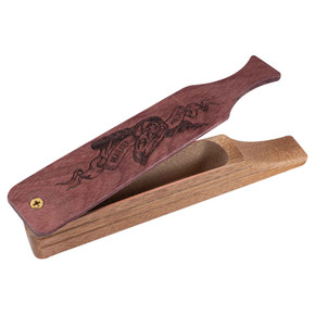 Image of the Phelps MeatEater X Phelps Purpleheart/Sapele Box Turkey Call.