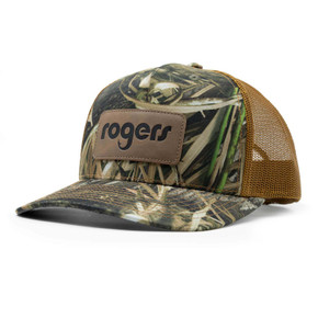 image of Rogers Richardson 112 Mossy Oak Shadow Grass Habitat Logo Patch Hat.
