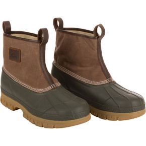 Drake Waterfowl Throwback80 Waxed Canvas Pull On Duck Boot Image in Tan