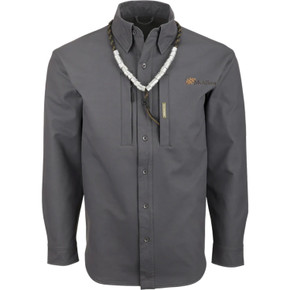 McAlister Microfleece Softshell Waterfowler's Shirt - Charcoal image