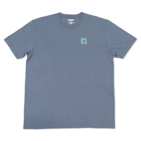 front image of Rogers Missouri Whitetail T-Shirt in Vintage Indigo.