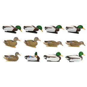 Image of Avian-X Fully Flocked Topflight Mallards, 12 Pack.
