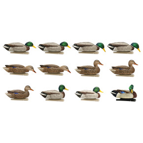 Image of Avian-X Topflight Mallards Fusion Extreme Decoys 12 Pack.