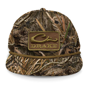 Drake X Lost Hat Goat Rope Cap image in Mossy Oak Original Habitat