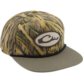 Drake X LOST 2 Tone Goat Rope Cap image in Mossy Oak Original Shadow Grass