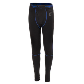 Image of Youth Static Thermal Baselayer Bottom Front in Black