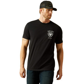 Ariat Faded Bull T-Shirt front image.