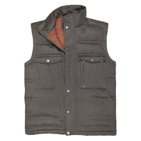 Dakota Grizzly Mountain Peak Vest Image in Bark