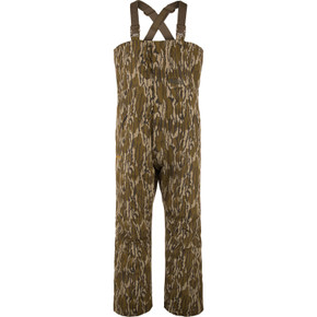 Drake Waterfowl LST Hardline Insulated Bib Image in Mossy Oak Original Bottomland