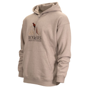Titled image of the Rogers Vintage Rooster Flush Hoodie.