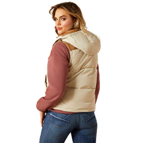 Ariat Women's Frontier Puffer Vest back image