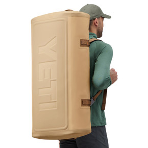 Yeti Panga 100L Waterproof Duffel Bag On Model Image