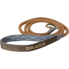 Drake Team Gun Dog Rope Leash image in Mud Brown