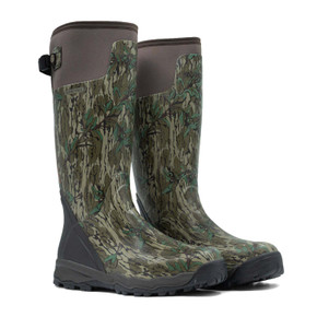 LaCrosse Alphaburly Pro 18" Hunting Boots, Mossy Oak Greenleaf image