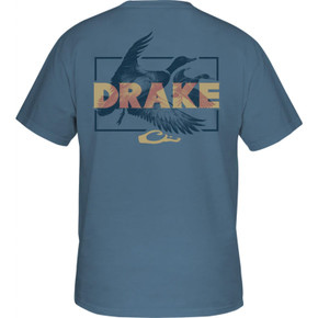 Drake Overlay T-Shirt image in Blue Shadow