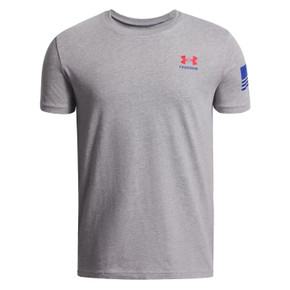 Under Armour Boys' Freedom Flag Short-Sleeve Shirt Front Image