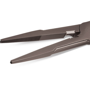 Rapala Super Stainless Steel Angled Pliers 9" close up image
