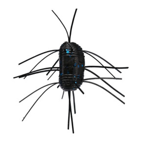 Image of Gary Yamamoto Fuzzy Nut in Black Blue Flake.