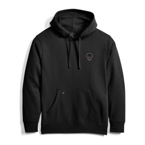 Image of the Sitka Species Pullover Hoodie in Sitka Black