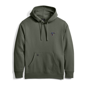 Image of the Sitka Species Pullover Hoodie in Cypress Green