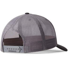 Back image of LaCrosse Banner Trucker Hat.