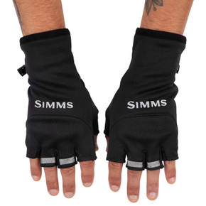 Front image of Simms Freestone Half Finger Mitt.