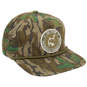 Image of the Drake Waterfowl Ol' Tom Perforated Cap in Mossy Oak Greenleaf