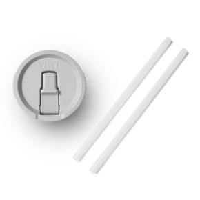 Image of the Yeti Rambler Small Travel Straw Mug Lid in Gray