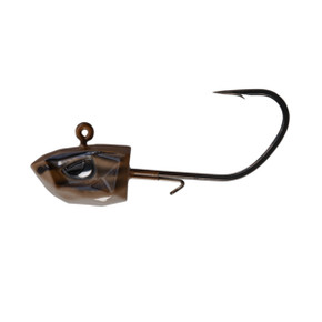 Image of the BKK Refrax Jig Head in Natural Goby