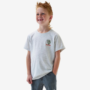 Front image of the Burlebo Youth Fish Wild Short Sleeve Tee.