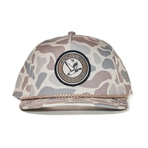 Image of the Burlebo Youth Circle Mallard Classic Deer Camo Cap.