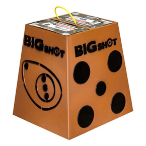 Sides 1 and 2 of the BigShot Targets Pro Hunter 16 Broadhead Archery Target.