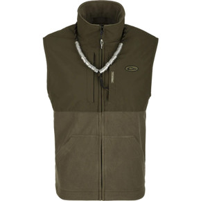 Image of the Drake Waterfowl MST Eqwader Vest in Green Timber