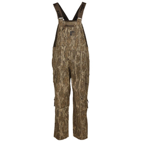 Image of the Rogers Youth Stretch Cotton Bibs in Mossy Oak Bottomland