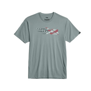 Image of the Sitka Icon Flag Tee II in Surf Blue