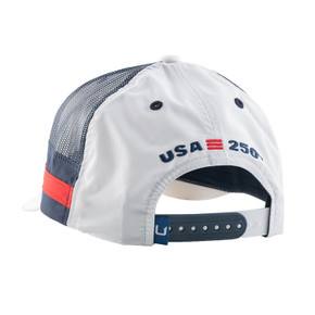 Back Image of the Huk America Rope Snapback Hat.