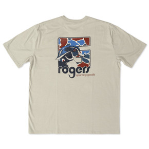 Back image of the Rogers Patriotic Wood Duck T-Shirt.