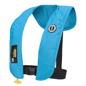 Image of the Mustang Survival MIT 70 Manual Inflatable PFD in Azure