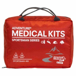 Front Case Image of the Adventure Medical Kits Sportsman 400 Medical Kit.
