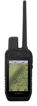 Front Image of the Garmin Alpha 300 Handheld Dog Tracker and Trainer.