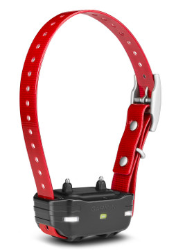 Image of the Garmin PT 10 Dog Device in Red