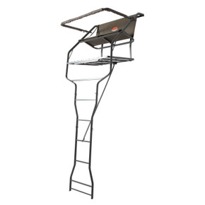 Right Side Image of the Millennium Treestands 18' Lite 2 Man Double Ladder Stand.