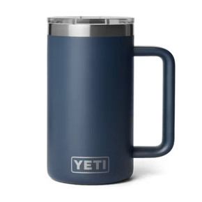 Image of the Yeti Rambler 24 oz. Mug with Durasip Ceramic Lining in Navy