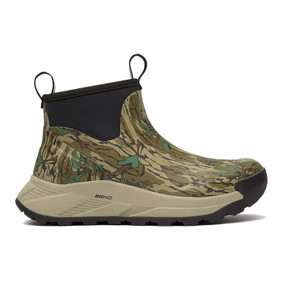 Image of the Muck Boots Outmax 6" Ankle Boot in Mossy Oak Green Leaf.