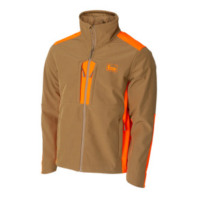 Tilted image of the Banded WindGuard SoftShell Jacket.