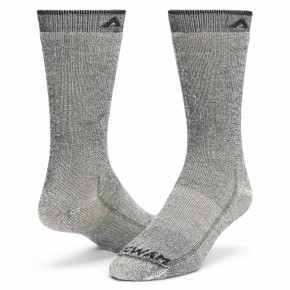 Image of the Wigwam Merino Comfort Hiker Midweight Socks in black.