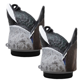 Two Pack Image of the Higdon Outdoors The Ringer Mallard Drake Motion Decoy.