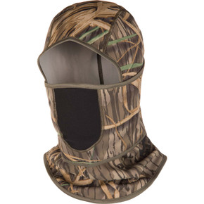 Image of the Drake Fleece Convertible Face Mask in Mossy Oak Original Shadow Grass