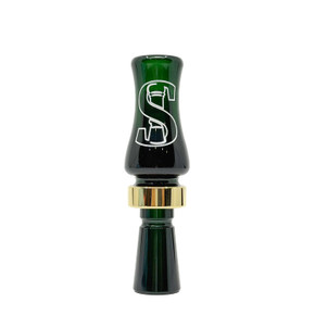 Image of the Singleton Game Calls SJ3 Duck Call in Mallard Green