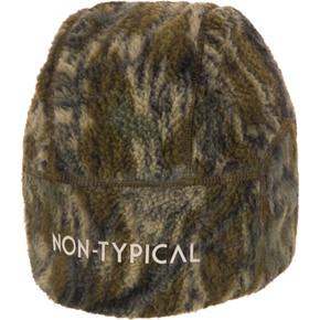 Back image of the Drake Non-Typical StatixHW Sherpa Fleece Beanie with Agion Active X2.
